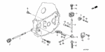 24311PL3020 - Transmission - Manual: ROD, SHIFT for Honda Image