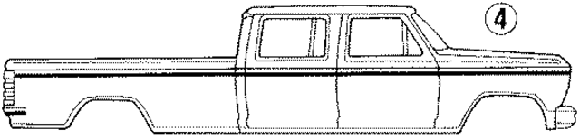 E7TZ3520000BD - Body: Stripe Tape for Ford: F-150, F-250, F-350, F-Super Duty Image