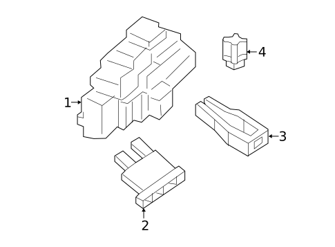 Electrical Components for 2023 Nissan TITAN #1