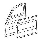 6700160591 - Body: Door Shell for Toyota: Land Cruiser Image