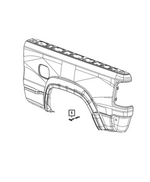 68444285AA - : Side Marker Lamp, Left for Mopar Image