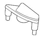 16519986 - Electrical: License Lamp for Buick: Skyhawk | Chevrolet: Beretta, Corvette, Impala, Lumina, Monte Carlo, S10, SSR | GMC: S15, Sonoma, Syclone | Oldsmobile: Cutlass Ciera | Pontiac: Aztek, Firebird, Grand Prix, J2000 Sunbird, LeMans, Sunbird Image