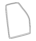 XW7Z54253A10AAC - Body: Weather-strip On Body for FORD Image