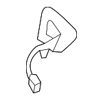 LR087064 - : Door Trim Panel Hole Cover for Land-Rover Image