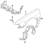 75321SM4A01 - : Molding for Honda: Accord Image