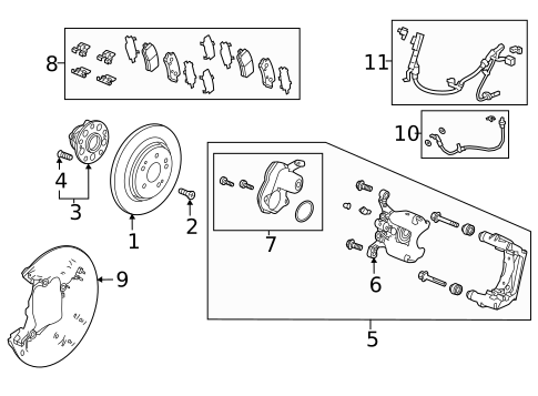 Anti-Lock Brakes for 2023 Acura MDX #3
