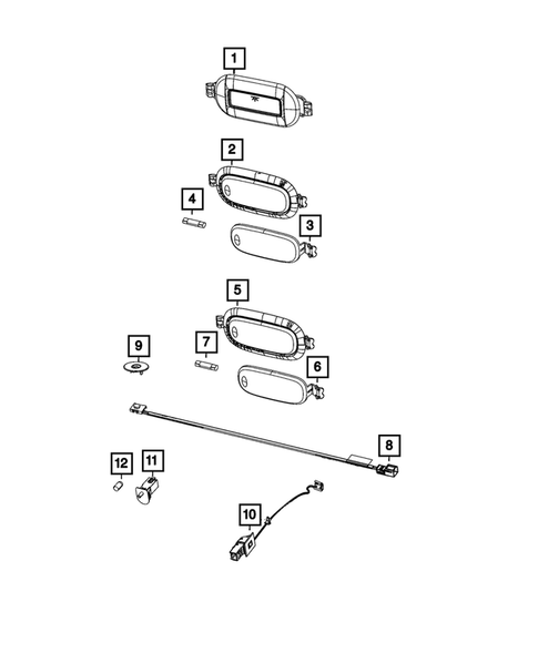 Lamps, Interior and Exterior for 2022 Ram 2500 #12
