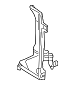 17113400018 - Cooling System: Mount Bracket for BMW: X3 Image