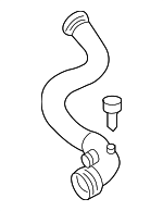 17123415433 - Cooling System: Lower Hose for BMW: X3 Image