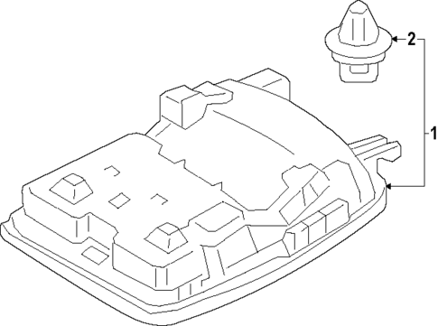 Overhead Console for 2025 Toyota Crown Signia #0