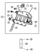 4593649AB - : Intake Manifold Plenum for Mopar Image