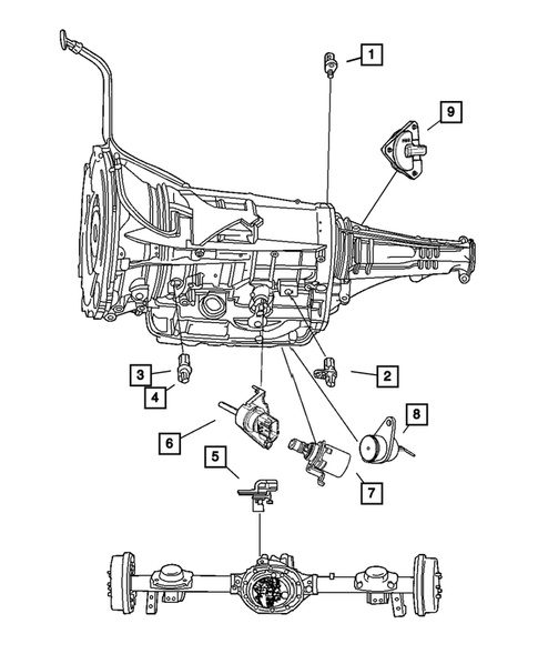 Sensors for 2009 Dodge Durango #2