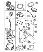 5081045AA - : GPS Antenna for Chrysler: Town &amp; Country | Dodge: Caravan, Grand Caravan Image