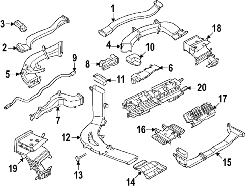 Ducts for 2025 BMW i5 #0