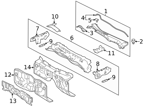 Cowl for 2022 Lexus IS300 #0