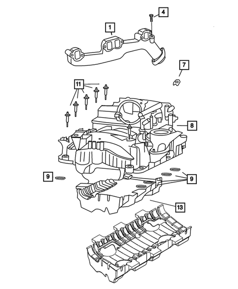 Manifolds for 2006 Chrysler 300 #0