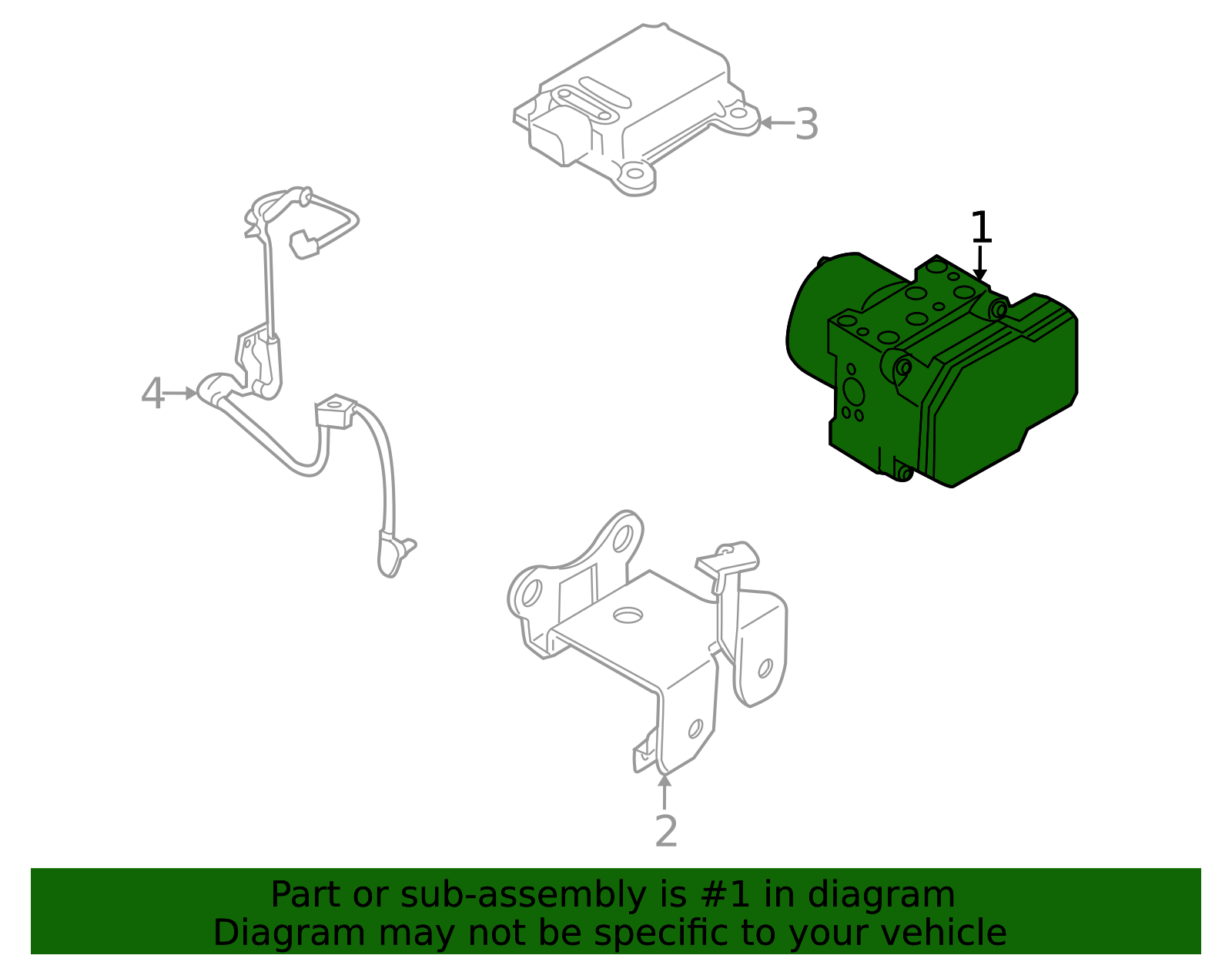 58910-2G801 - Modulator Valve 2009-2010 Kia Optima | Kia.Parts Store