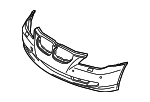 51117184717 - Body: Bumper Cover for BMW: 528i, 528i xDrive, 528xi, 535i, 535i xDrive, 535xi, 550i Image