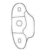 1W6Z76235A68AA - Body: Door Check Cover for FORD Image