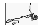 3W6Z76219A64AB - Body: Latch Assembly for FORD Image