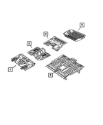 68227602AB - Body Sheet Metal Except Doors: Floor Pan for Mopar Image