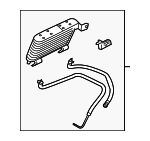 AL2Z7A095A - Cooling System: Cooler Assembly for Ford: Explorer Sport Trac | Mercury: Mountaineer Image