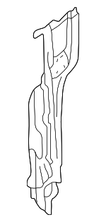 7D1809027A - Body: Rear Pillar for Volkswagen: EuroVan Image