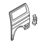 723809172C - Body: Body Side Panel for Volkswagen: EuroVan Image