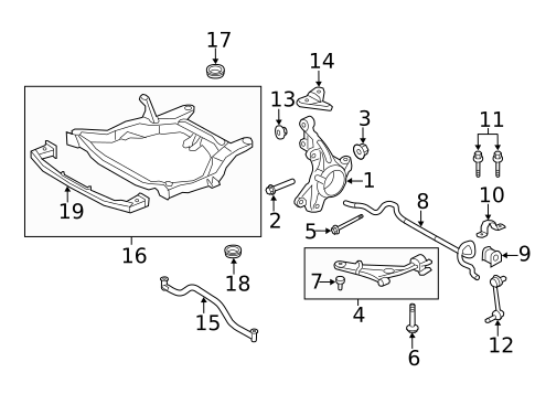 Suspension, Springs & Related Components for 2014 Lincoln MKX #0