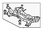 62405E4040 - Suspension: Engine Cradle for Kia: Soul EV Image