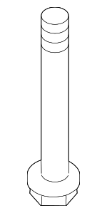 62617A4000 - Suspension: Engine Cradle Mount Bolt for Kia: Soul, Soul EV Image