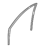 72235S03G01 - Body: Run Channel for Honda: Civic Image