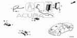 39155TZ3A01 - : Module Assembly, Antenna for Acura: TLX Image