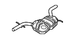 5C6253209AF - Exhaust: Muffler for Volkswagen Image