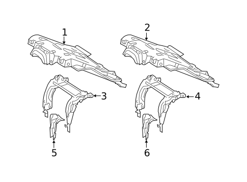 Tracks & Components for 2008 Mercedes-Benz E63 AMG #1