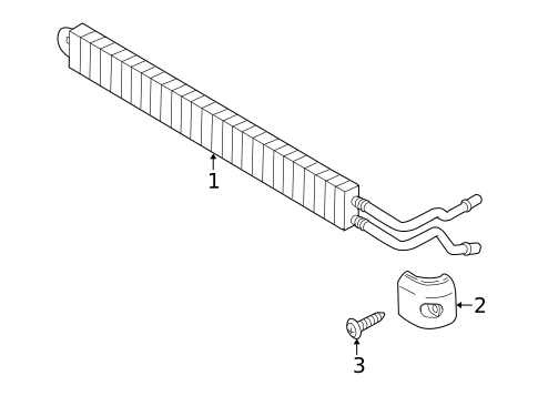 Power Steering Oil Cooler for 2015 BMW X6 #0