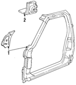 14041463 - Body: Reinforcement for Chevrolet: S10 Blazer | GMC: Jimmy, Jimmy S15, Typhoon Image