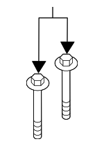 N90707502 - Body: Impact Bar Mount Bolt for Porsche Image