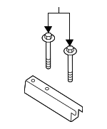 N90772102 - Body: Bumper Bracket Mount Bolt for Porsche: Macan Image