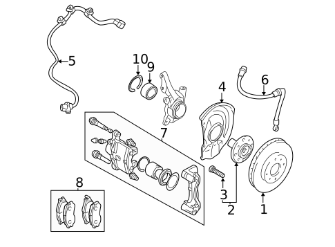 Disc Pads & Brake Shoes for 2006 Mitsubishi Lancer #0