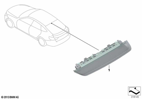 Third Stoplamp for 2017 BMW 430iX #0