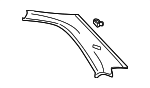 8585025390LT - Body: Upper Quarter Trim for Hyundai: Accent Image