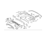 2038854325 - Attachment Parts: Trim for Mercedes-Benz Image