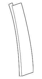 7576162020 - Body: Applique for Toyota: Mirai Image