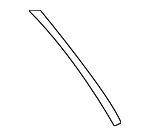 7576562020 - Body: Rear Molding for Toyota: Mirai Image