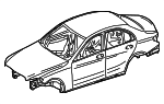 2056003803 - Body: Body Assembly for Mercedes-Benz Image