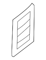 F7OZ54280B62AA - Body: Air Grille for Ford: Crown Victoria | Lincoln: Continental, Mark VIII, Town Car | Mercury: Grand Marquis Image