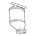 19418936 - : 3-Way Catalytic Converter with Flange and Studs (Replaces Part Number 20907468) for Buick: LaCrosse Image