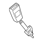 1928601400 - Electrical: Buckle End for Mercedes-Benz Image