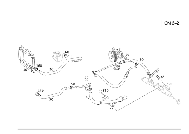 159972245 - Steering: O-Ring for Mercedes-Benz Image image